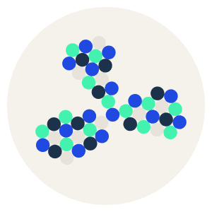 Illustration: a simplified version of biosimilars molecule.